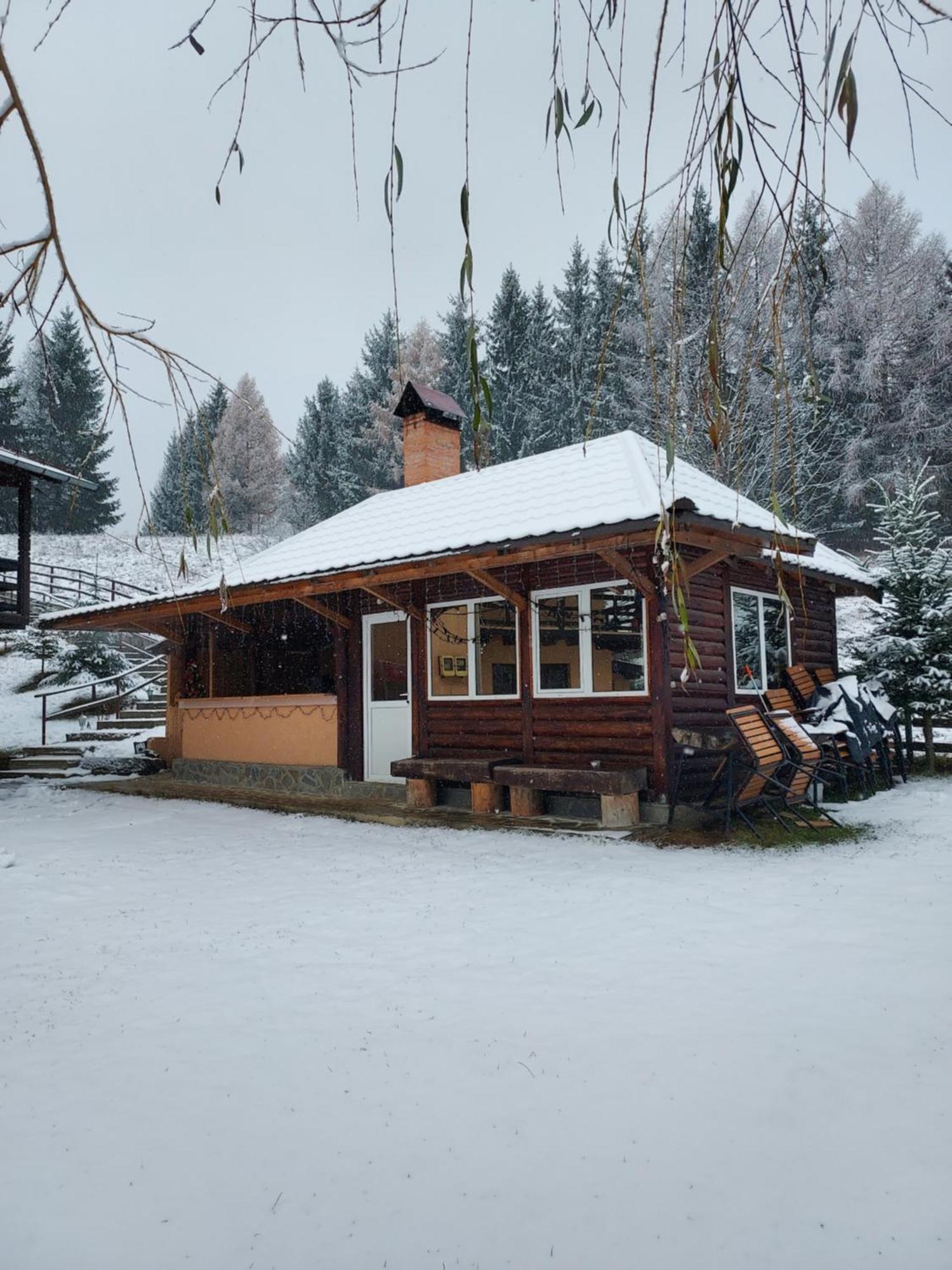 Pensiunea La Taverna Trăisteni Exteriör bild